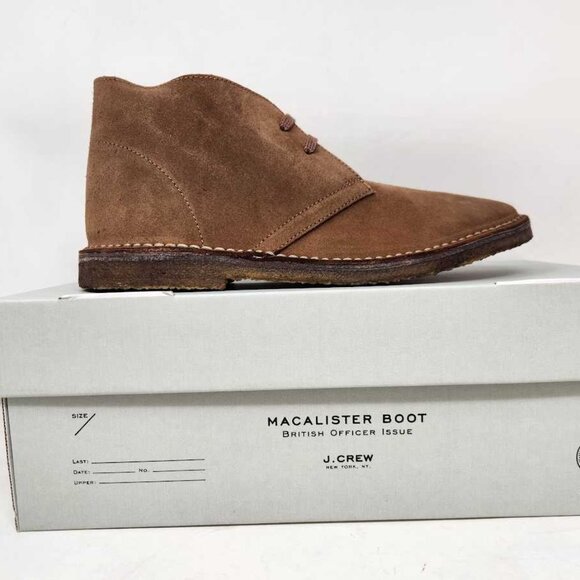 New men\'s 8 J Crew 1990 Adults\' MacAlister boots in Auburn suede main image 10